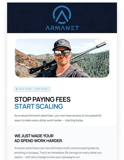 HTML Email Developer example from a real client programme