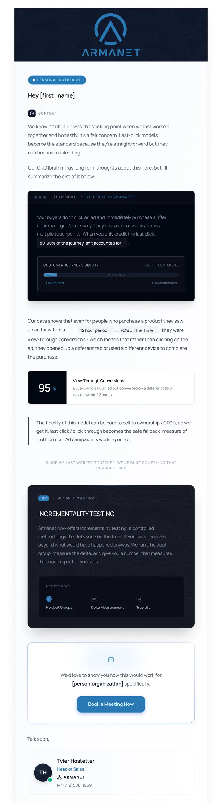 Outlook Email Rendering Fixes example — real email designed and coded by EmailDesign
